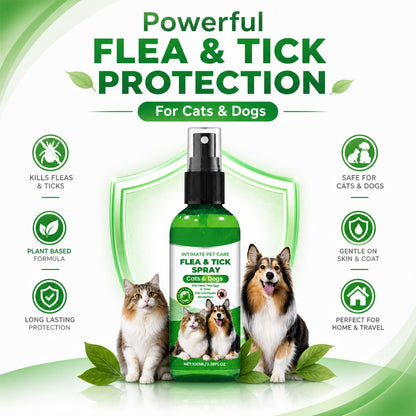 Flea and Tick Spray for Dogs, Flea and Tick Prevention (Buy 1 Get 1 Free)