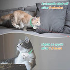 Cat Toys for Kitten Cat Collar with Laser Light Cat Teaser Adjustable Cat Collar Toy Chasing Toy Self-Entertainment