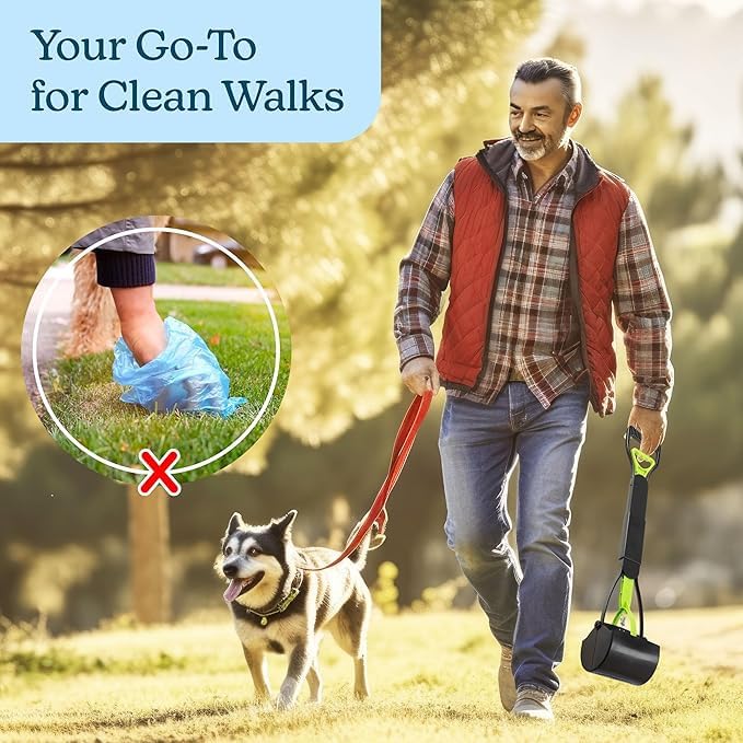 Dog Poop Scooper -Pet Waste Potty Picker pack of 1